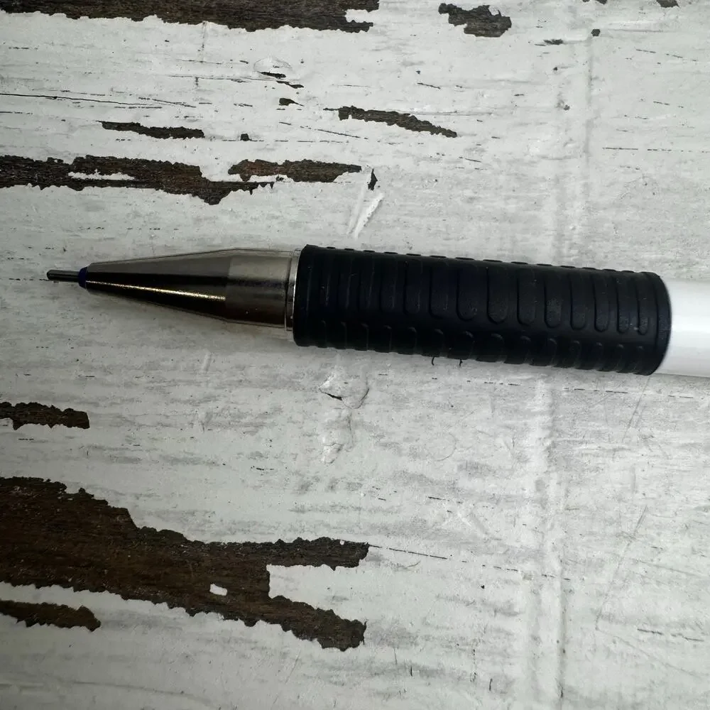 Vintage Staedtler Marsmicro Drafting Mechanical Pencil 0.7mm Germany White Blue
